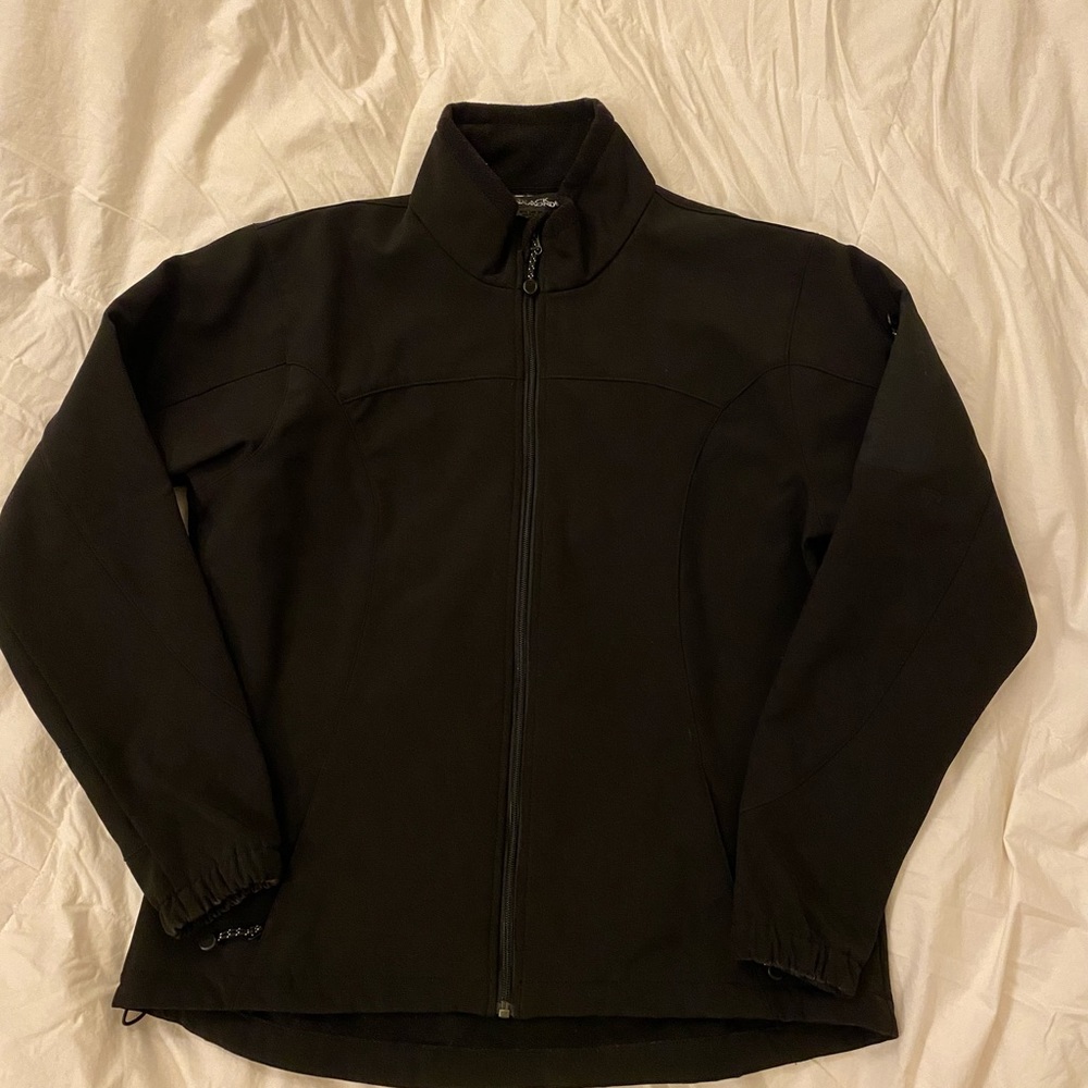 Women Black Diamond Jacket.  Size L